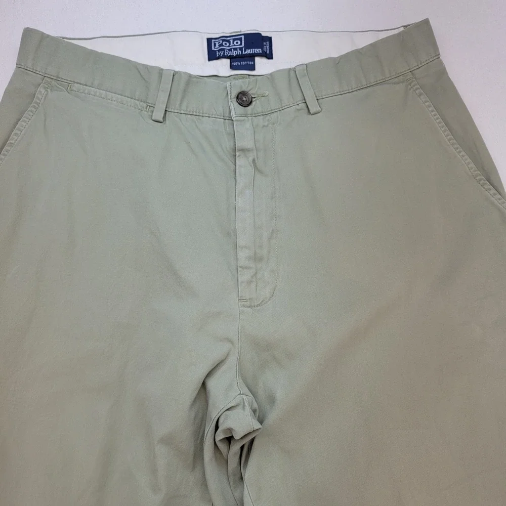 Polo Ralph Lauren Chino Pants Mens 32x32 Sage Green‎ Classic Fit Cotton Twill